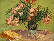 Vincent Van Gogh Vase with Oleanders and Books Germany oil painting artist